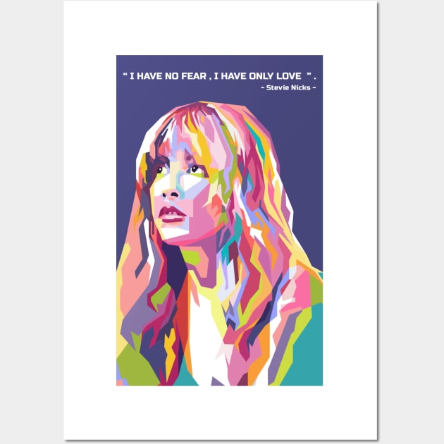 Best quotes from stevie nicks in WPAP Wall Art by smd90